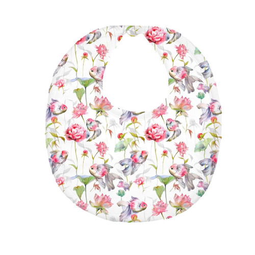 Baby Bib with Picot Trim BI..