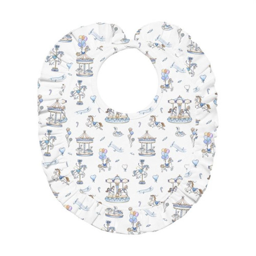 Baby Bib with Ruffles for g..