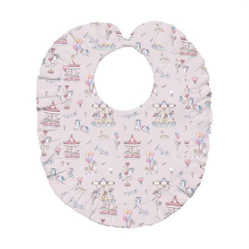 Baby Bib with Ruffles for g..