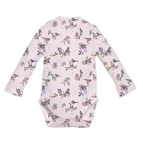 Printed Long-Sleeve Kimono ..