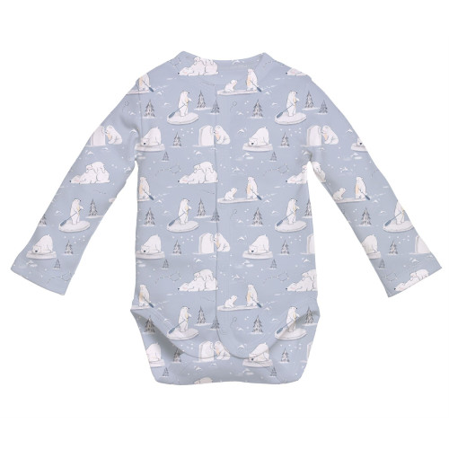 Printed Long-Sleeve Front F..