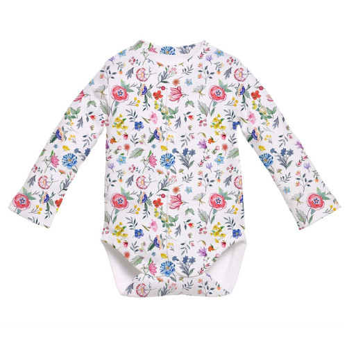 Printed Long-Sleeve Front F..