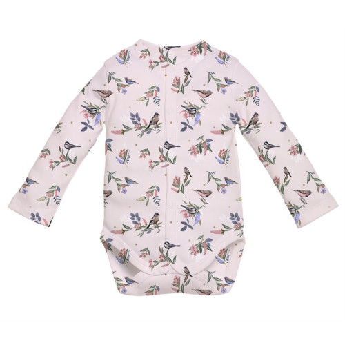 Printed Long-Sleeve Front F..