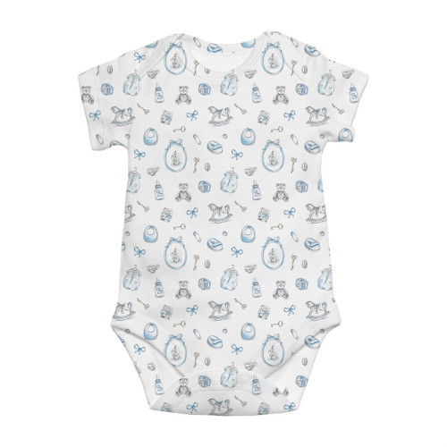 Printed Short-Sleeve Bodyve..