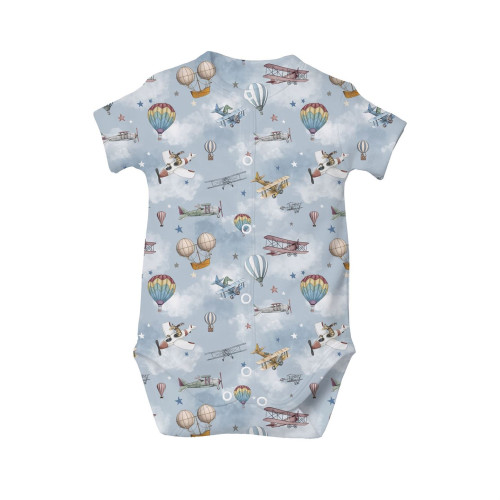 Printed Short-Sleeve Front ..