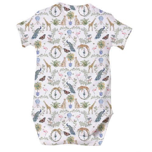 Printed Short-Sleeve Front ..