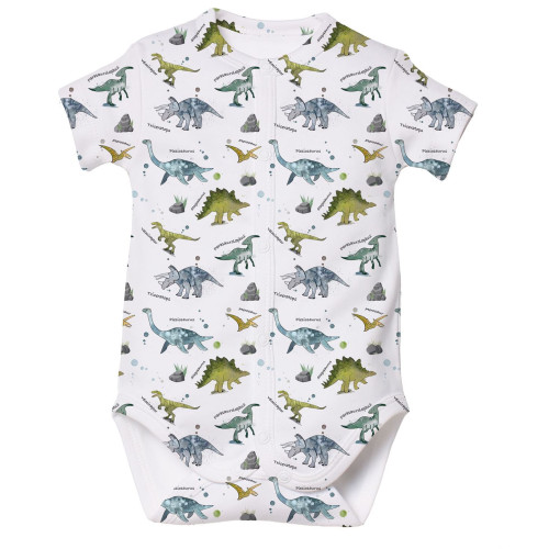 Printed Short-Sleeve Front ..
