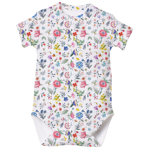 Printed Short-Sleeve Front ..
