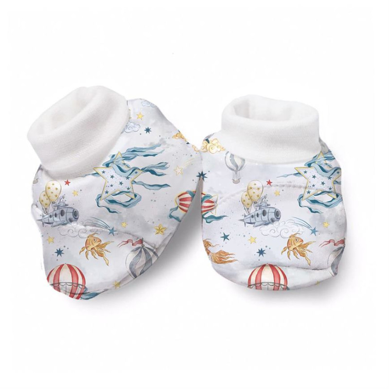 Funny Bear Booties with Ears BT001