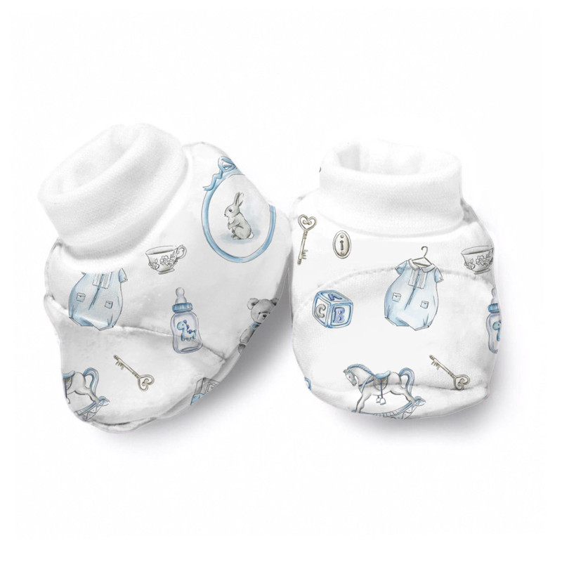 Funny Bear Booties with Ears BT001