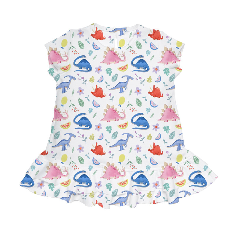Supima Cotton Night Dress with Ruffle DR002