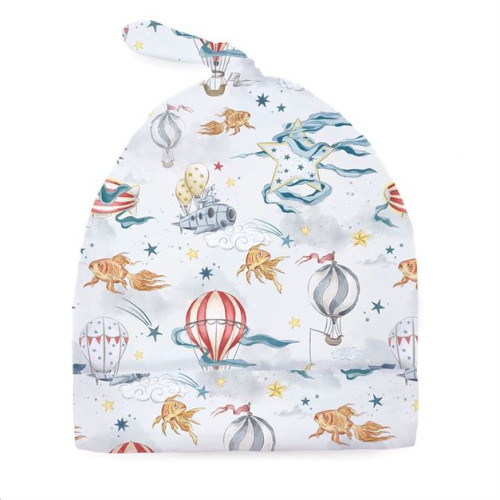 Supima Cotton Layette Hat w..