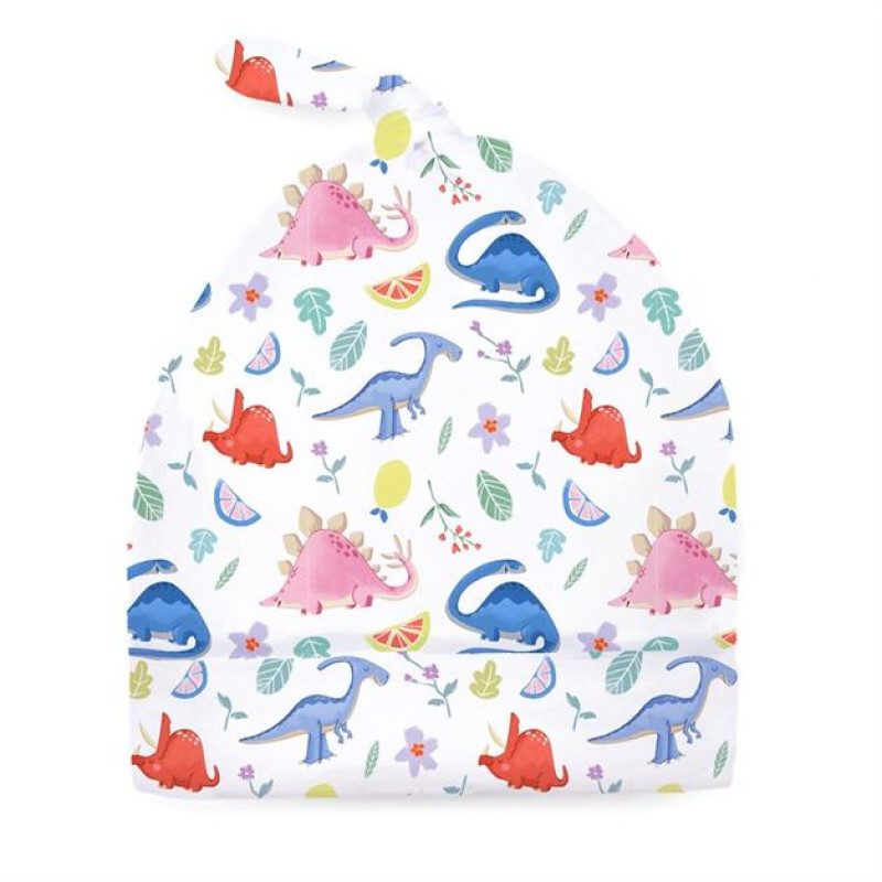 Supima Cotton Layette Hat with Knot H003