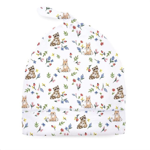 Supima Cotton Layette Hat w..