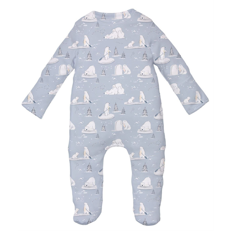 Babygrow for baby with Side Opening K020 Babygrow for baby with Side Opening K020