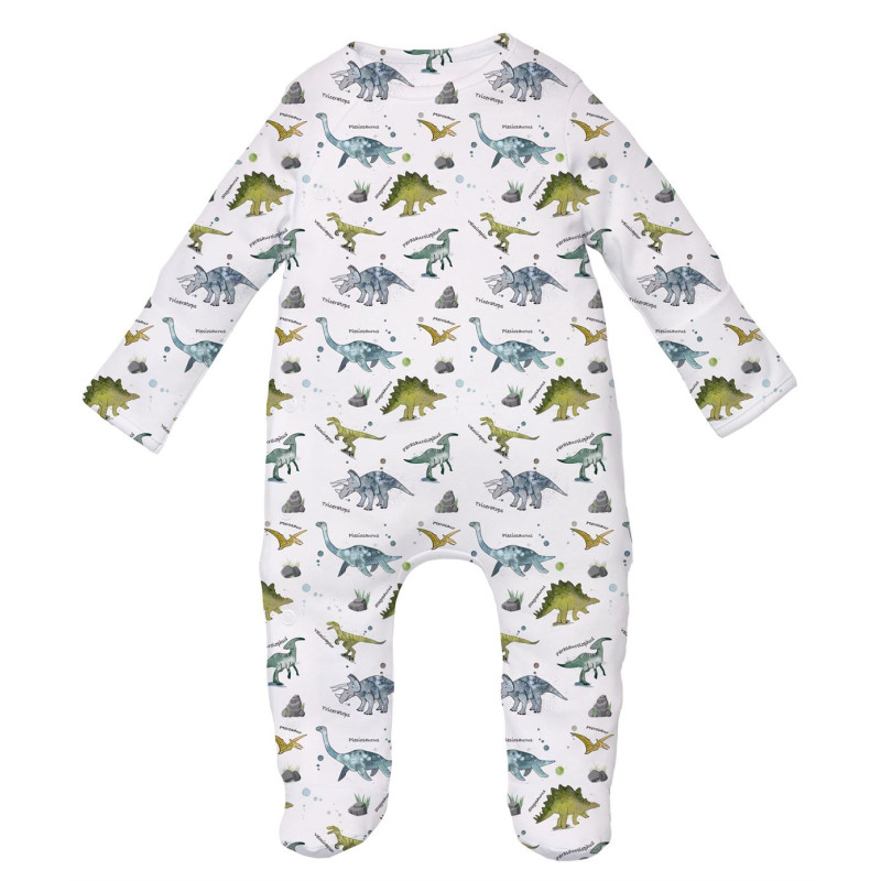 Babygrow for baby with Side Opening K020 Babygrow for baby with Side Opening K020