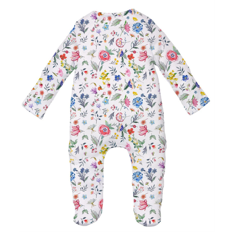 Babygrow for baby with Side Opening K020 Babygrow for baby with Side Opening K020