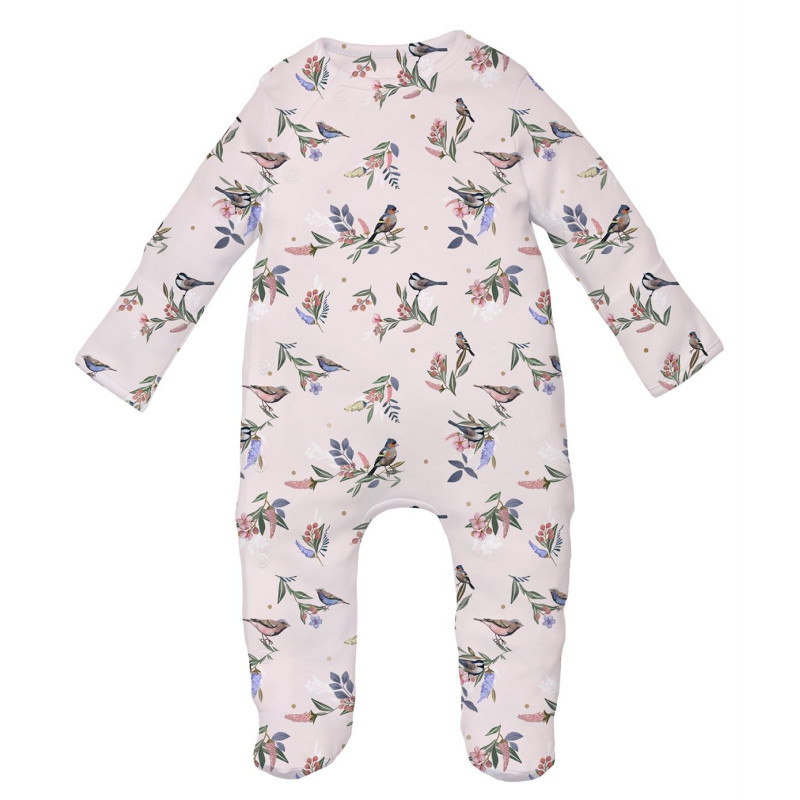 Babygrow for baby with Side Opening K020 Babygrow for baby with Side Opening K020