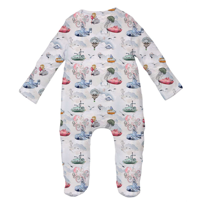 Babygrow for baby with Side Opening K020 Babygrow for baby with Side Opening K020