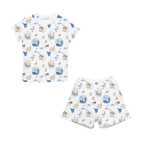 Patterned Supima Cotton Pyj..