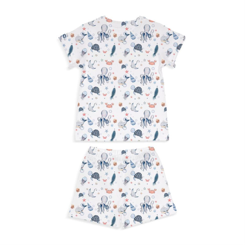 Pyjama short sleeve 100% organic pima Cotton PJ005 Pyjama short sleeve 100% organic pima Cotton PJ005