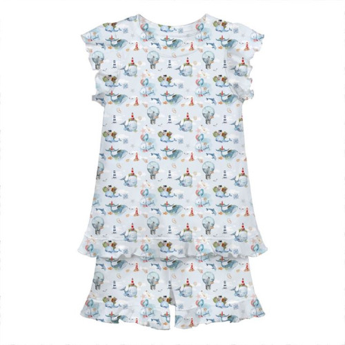 Short Supima Cotton Pyjamas..