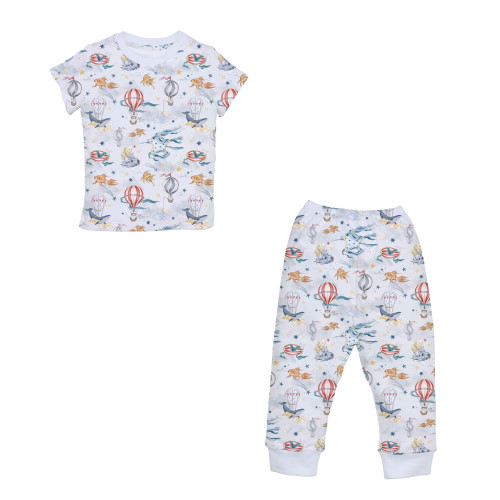 Patterned Supima Cotton Pyj..