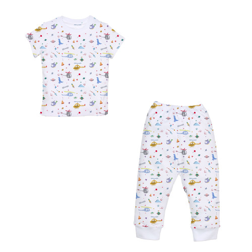 Patterned Supima Cotton Pyj..