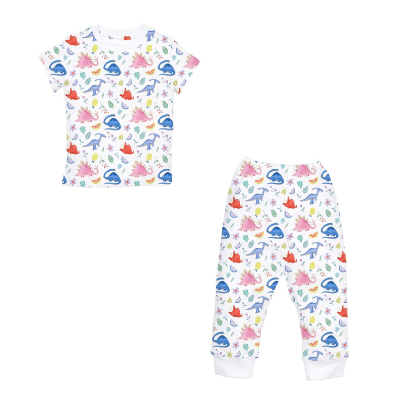 Patterned Supima Cotton Pyjamas Set PJ008 Patterned Supima Cotton Pyjamas Set PJ008
