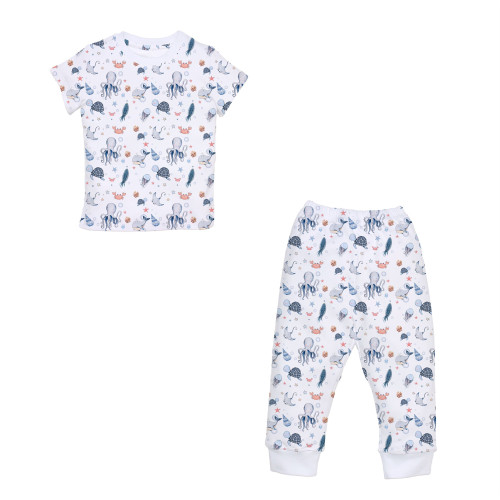 Patterned Supima Cotton Pyj..