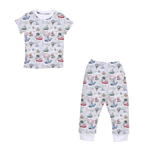 Patterned Supima Cotton Pyj..