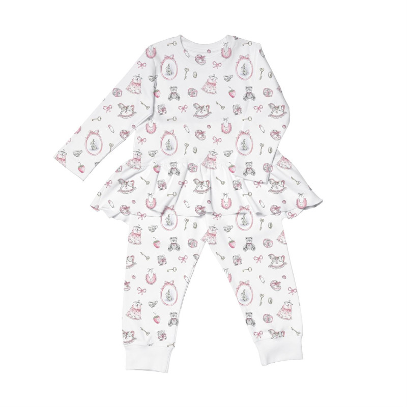 Luxury Long Adult Pyjama Set PW109 Luxury Long Adult Pyjama Set PW109