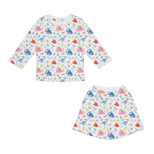 Printed Supima Cotton Top a..