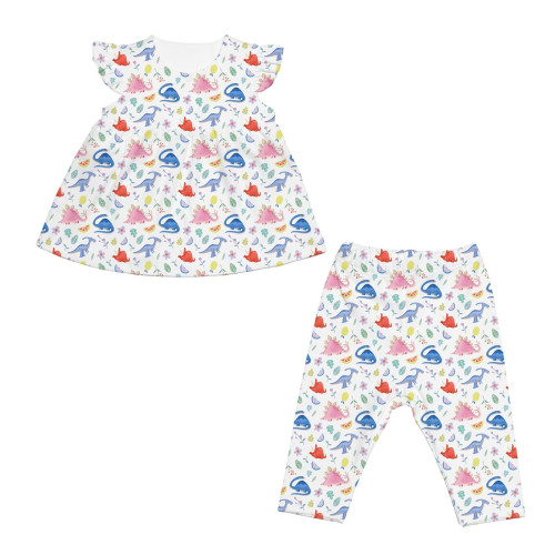 Yoke Girls Pyjama 100% orga..