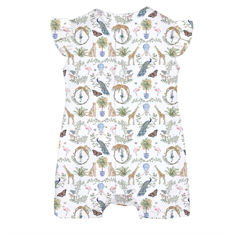 Supima Cotton Shortie with Ruffles – R007 Supima Cotton Shortie with Ruffles – R007