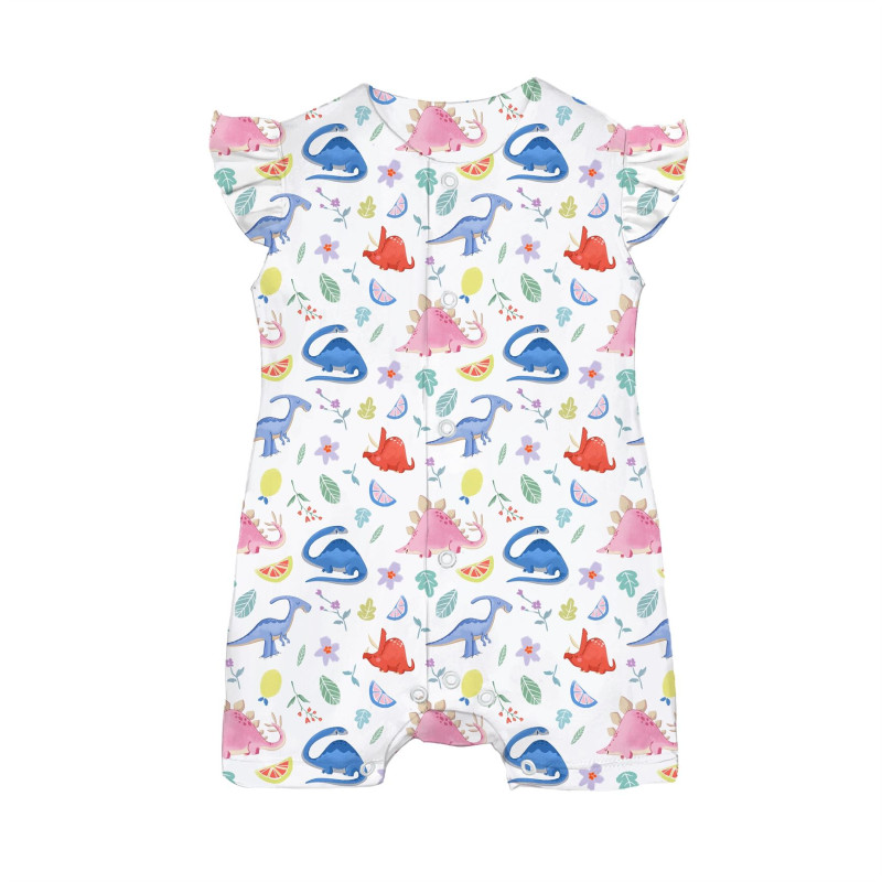 Supima Cotton Shortie with Ruffles – R007 Supima Cotton Shortie with Ruffles – R007
