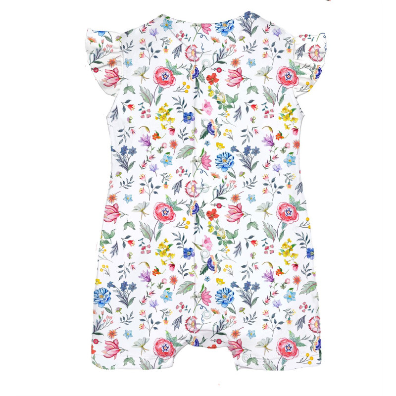 Supima Cotton Shortie with Ruffles – R007 Supima Cotton Shortie with Ruffles – R007