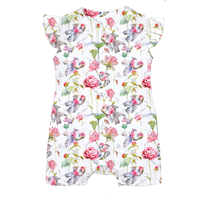 Supima Cotton Shortie with Ruffles – R007