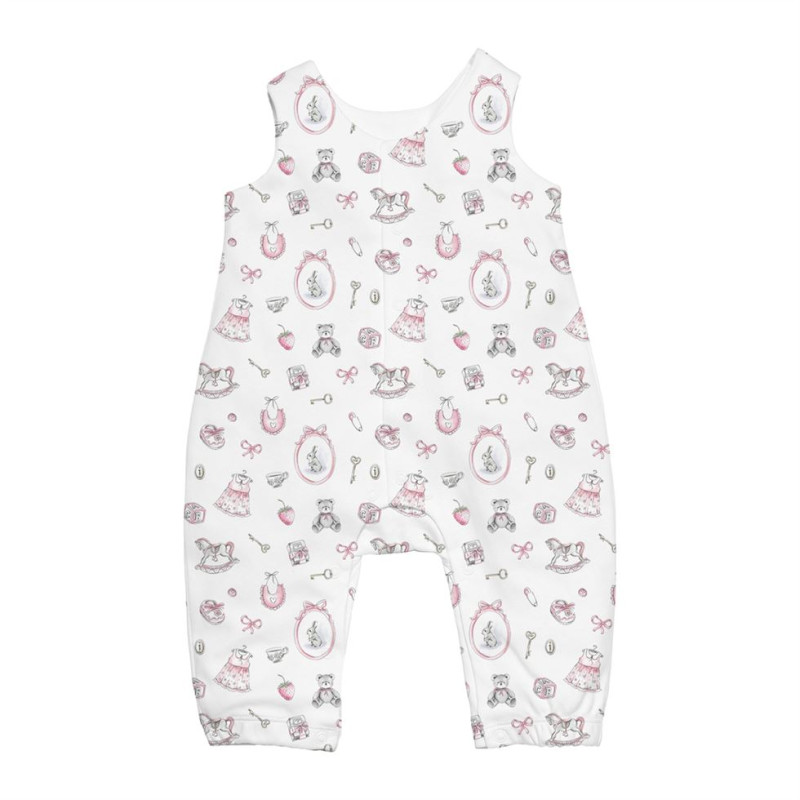 Long Supima Cotton Shortie with Sleeves R009 Long Supima Cotton Shortie with Sleeves R009
