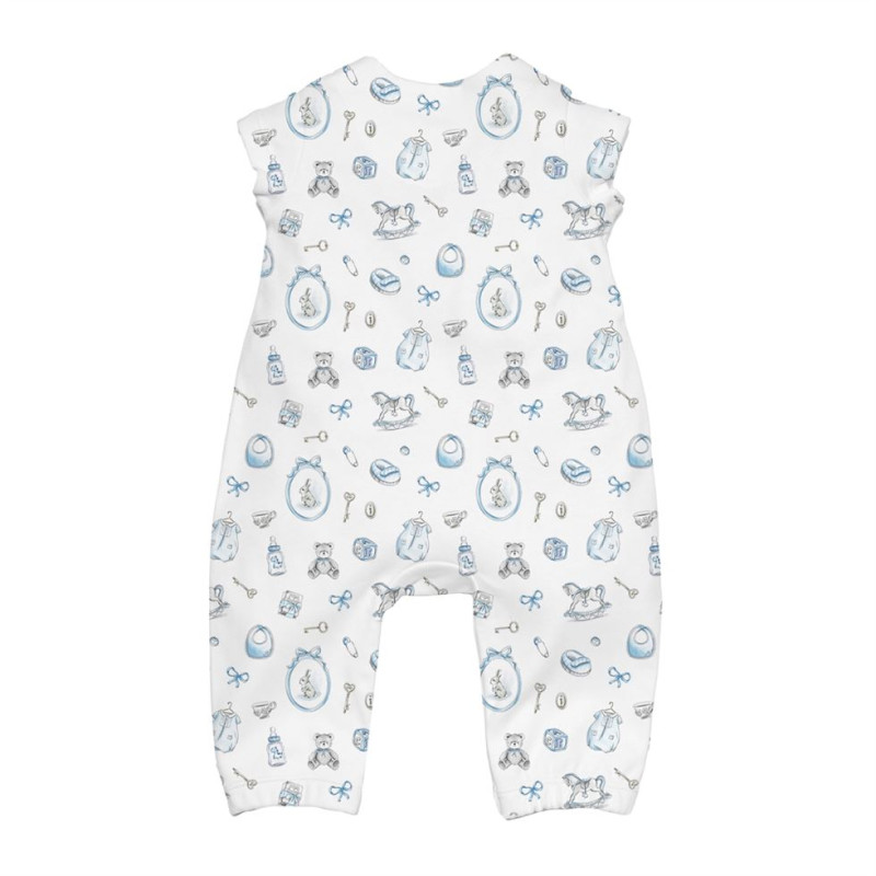 Long Supima Cotton Shortie with Sleeves R017 Long Supima Cotton Shortie with Sleeves R017