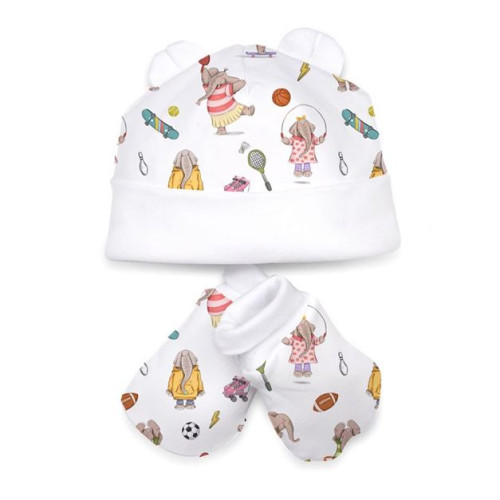 Hat and Mittens Set010