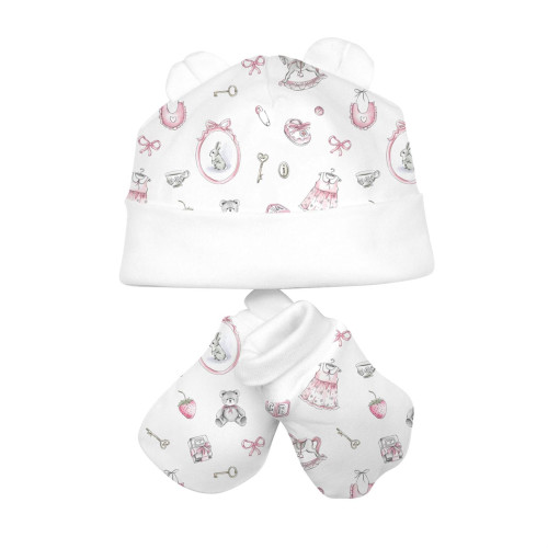 Hat and Mittens Set010