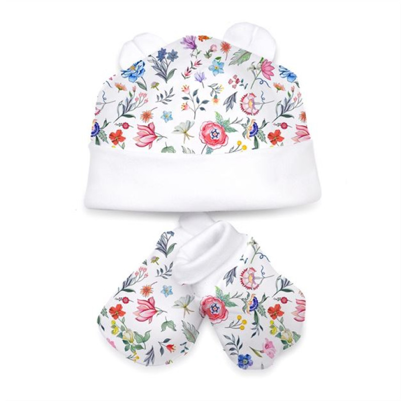 Hat and Mittens Set010