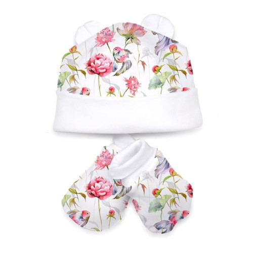 Hat and Mittens Set010