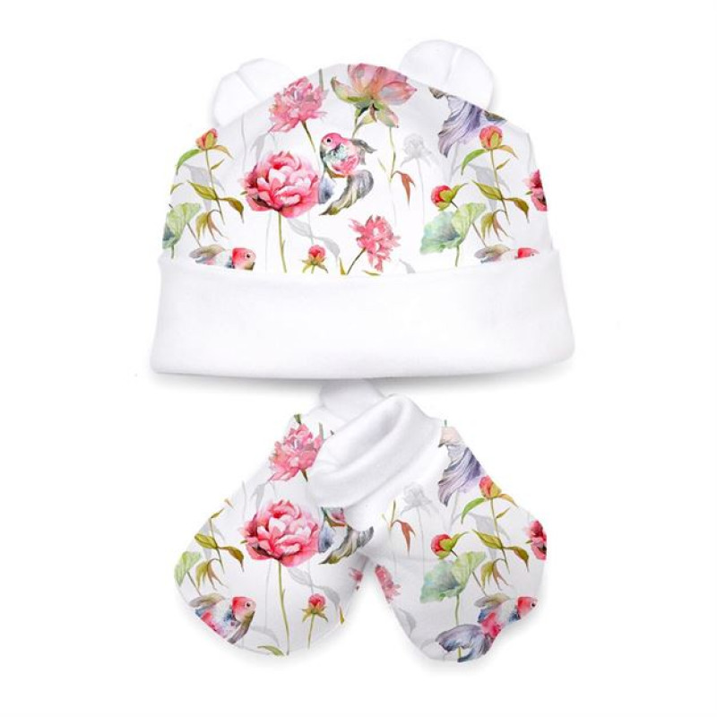 Hat and Mittens Set010