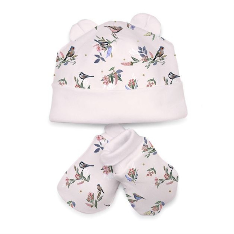 Hat and Mittens Set010
