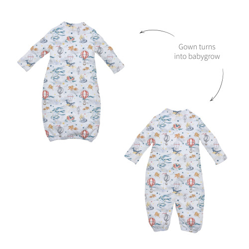 Baby converter gown TR001