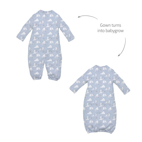 Baby converter gown TR001