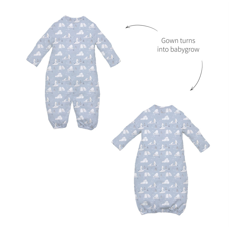 Baby converter gown TR001