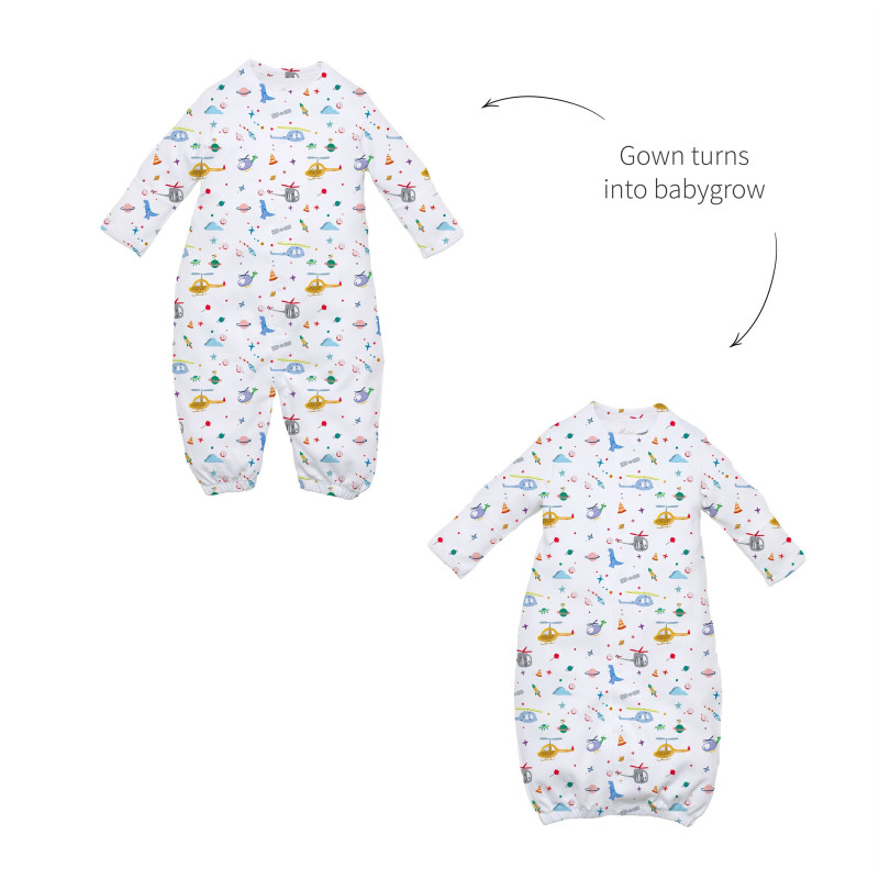 Baby converter gown TR001 Baby converter gown TR001